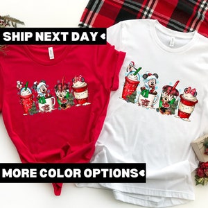 Disney Christmas Coffee Shirt, Christmas Coffee Shirt, Disney Christmas Family Matching Shirt, Disney Very Merry Christmas Party Shirt
