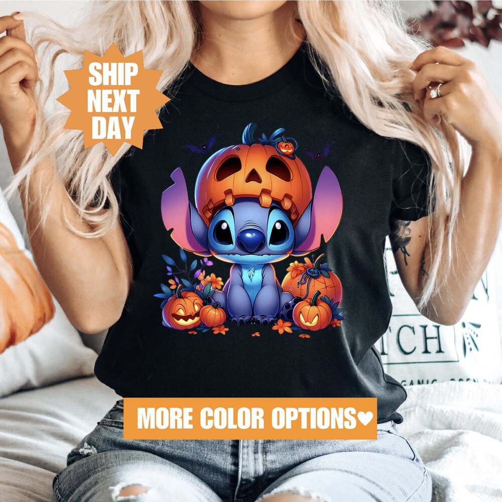 Stitch Halloween Shirt, Disney Halloween Shirt, Disney Shirt, Halloween Shirt, Disney Matching Shirts, Halloween Mickey Shirt, Stitch Shirt