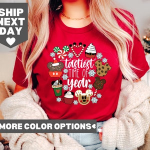 Christmas Disney Snacks Shirt, Tastiest Time of Year Shirt, Disney Christmas Shirt, Disney Family Shirt, Disney Christmas Matching Shirt
