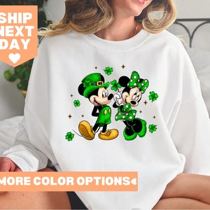 Disney St Patricks Day Shirt, Disney Lucky Shirt, Mickey And Friends St Paddys Shirt, Mickey St Patrick&#39;s Day Shirt, Kids St Patricks Day