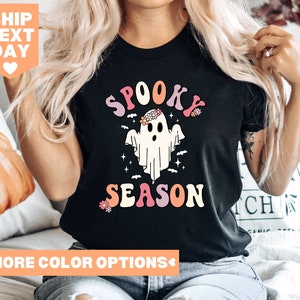 Spooky Season Shirt, Spooky Vibes Sweatshirt, Spooky Season Sweatshirt, Halloween Sweatshirt, Cute Halloween Sweatshirt, Gift for Halloween