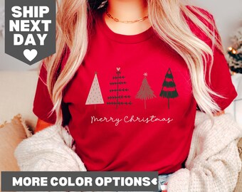 Christmas Tree Shirt, Christmas Tree Sweatshirt, Cute Christmas Shirt, Christmas Shirts for Women, Merry Christmas Tee, Christmas Family Tee
