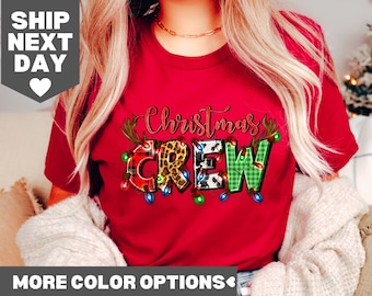 Christmas Crew Shirt, Family Christmas Pajamas, Family Christmas Shirts, Christmas Shirt, Holiday Pajamas, Christmas Family Crew Shirt