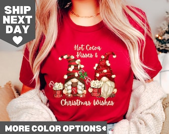 Gnomes Buffalo Plaid Shirt, Christmas Gnomes Shirt, Gnome Shirt, Cute Christmas Shirt, Buffalo Plaid Shirt, Christmas Shirt, Christmas Tee