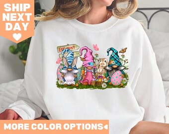 Easter Gnome Shirt, Happy Easter Shirt, Cute Easter Shirt, Gnome Shirt, Easter Shirt, Bunny Shirt, Easter Bunny Shirt, Cute Easter Shirt