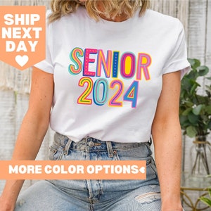 Senior 2024 Shirt, Class of 2024 Shirt, Graduation Gift 2024, College Senior Shirt, High School Senior, 2024 Graduate Shirt,Graduation Shirt