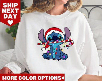 Stitch Christmas Shirt, Disney Christmas Shirt, Stitch Shirt, Disney Shirt, Christmas Shirt, Disney Matching Shirts, Christmas Mickey Shirts