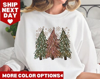 Christmas Tree Shirt, Christmas Tree Sweatshirt, Cute Christmas Shirt, Christmas Shirts for Women, Merry Christmas Tee, Christmas Family Tee