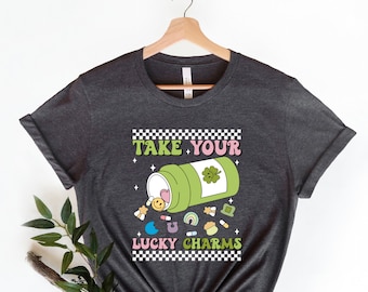 Take Your Lucky Charms Shirt, Shamrock Shirt, Lucky Shirt, St Patty's Shirt, Irish Day Shirt, St Patrick's Day Gift, St Patrick's Day Shirt