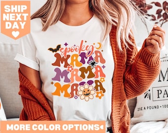 Chemise de maman effrayante, chemise d'Halloween pour maman, chemise de maman d'Halloween, chemise de maman effrayante, chemise de maman drôle, chemise d'Halloween effrayante, chemise d'Halloween