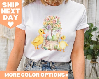 Chemise lapin de Pâques aquarelle, chemise de Pâques, jolie chemise de Pâques, chemise lapin, t-shirt de Pâques pour tout-petits, chemises de Pâques pour femme, chemise lapin de Pâques