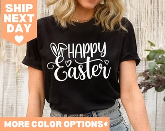 Camiseta de feliz Pascua, camiseta de conejitos de feliz Pascua, camiseta de conejito, camiseta de conejito de Pascua, camiseta linda de Pascua, camiseta familiar de Pascua, camiseta a juego de Pascua
