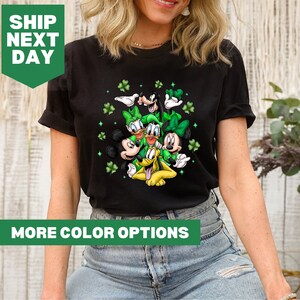 Disney St Patricks Day Shirt, Disney Lucky Shirt, Mickey And Friends St Paddys Shirt, Mickey St Patrick&#39;s Day Shirt, Kids St Patricks Day