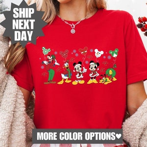 Mickey And Friends Christmas Shirt, Disney Christmas Shirt, Very Merry Disney Christmas Party Shirt, Disney Christmas Matching Shirt