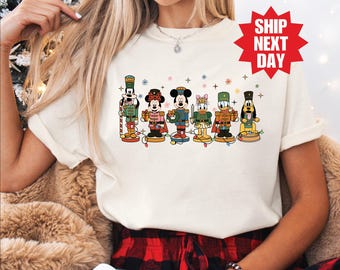 Mickey and Minnie Nutcracker Shirt, Disney Christmas Sweatshirt, Disney Christmas Shirt, Disneyland Christmas Tee, Mickey and Friends Shirt