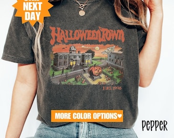 Comfort Colors® Halloweentown Shirt, Retro Halloweentown Shirt, Halloweentown University Shirt, Halloweentown Sweatshirt, Fall Sweatshirt