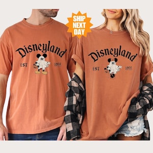 Comfort Colors® Disneyland Halloween Shirt, Disney Halloween Matching Shirt, Disney Couple Shirts, Disney Halloween Shirt, Disney Family Tee