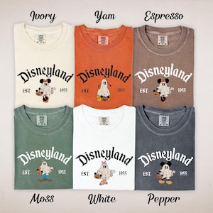 Comfort Colors® Disneyland Halloween Shirt, Disney Halloween Matching Shirt, Disney Couple Shirts, Disney Halloween Shirt, Disney Family Tee