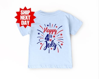 Happy 4th of July Shirt, 4th of July Shirt, Fourth Of July Shirt, Patriotic Shirt, Kids 4th of July, Independence Day Shirt, Freedom Shirt