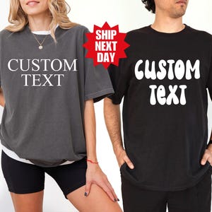 Personalized Custom Shirt, Custom Made Shirt, Custom Unisex Shirts, Matching Custom Shirts, Custom Printing T-shirts, Business Logo Shirt