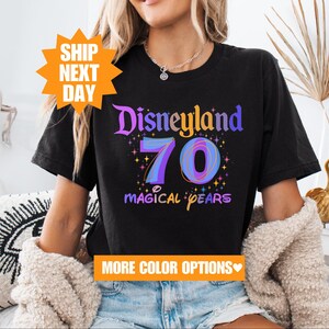Disneyland 70th Anniversary Shirt, Disney Family Vacation Shirt, 70 Years of Magic Shirt, Disney Family Matching Shirt, Disney Mickey Shirt