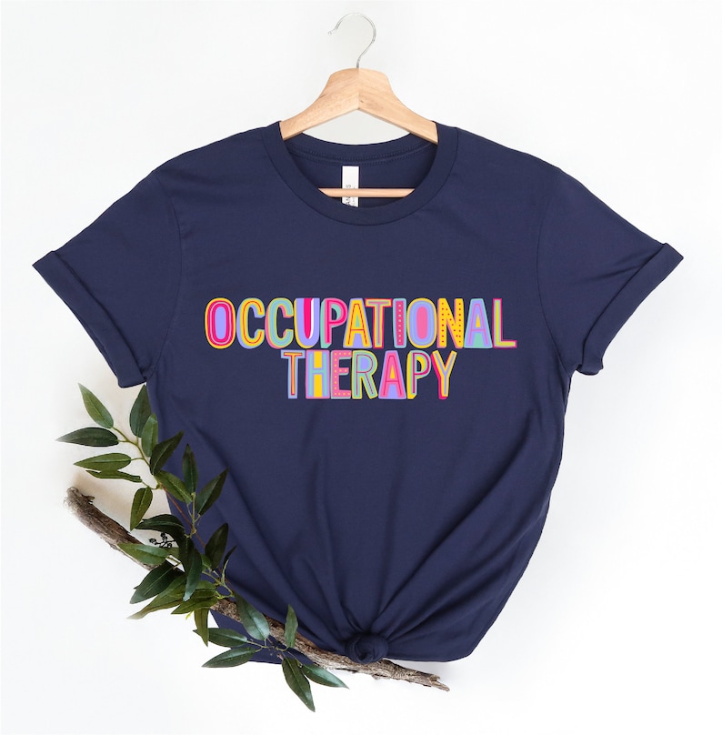 Shirt ergotherapie, ergotherapeut shirt, OK-shirt, shirt speciaal onderwijs, shirt therapeut, shirt OK-assistent, OK-shirt, OK-shirt afbeelding 3