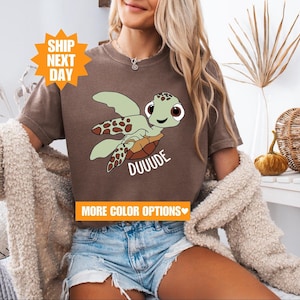 Comfort Colors® Squirt Shirt, Finding Nemo Shirt, Disney Pixar Kids Shirt, Disney Finding Dory Shirt, Disney Shirt, Finding Nemo Crush Shirt