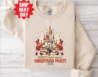 Mickey's Very Merry Christmas Shirt, Mickey & Friends Christmas Shirt, Disney Christmas Sweatshirt, Disney World Christmas Shirt, Disney Tee