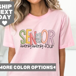 Senior 2024 Shirt, Class of 2024 Shirt, Graduation Gift 2024, College Senior Shirt, High School Senior, 2024 Graduate Shirt,Graduation Shirt