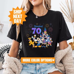 Disneyland 70th Anniversary Shirt, Disney Family Vacation Shirt, 70 Years of Magic Shirt, Disney Family Matching Shirt, Mickey and Friends