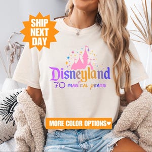 Disneyland 70th Anniversary Shirt, Disney Family Vacation Shirt, 70 Years of Magic Shirt, Disney Family Matching Shirt, Disney Mickey Shirt