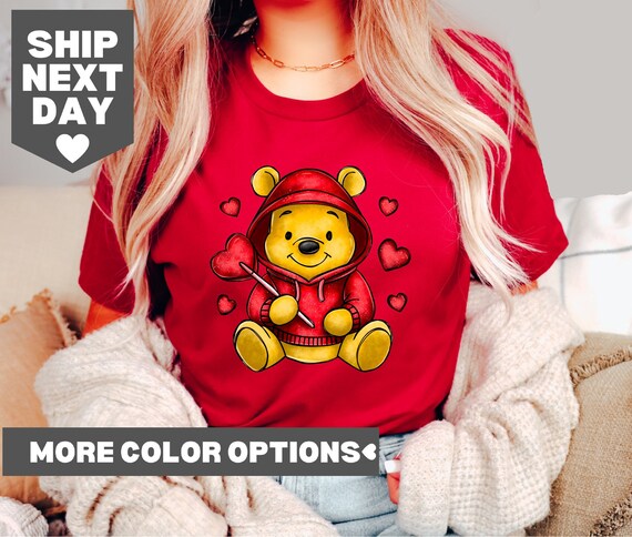 Winnie The Pooh Valentine Shirt, Be Mine Shirt, Winnie The Pooh Shirt, Disney Valentine Shirt, Valentine's Day Shirt, Women Valentine Shirt