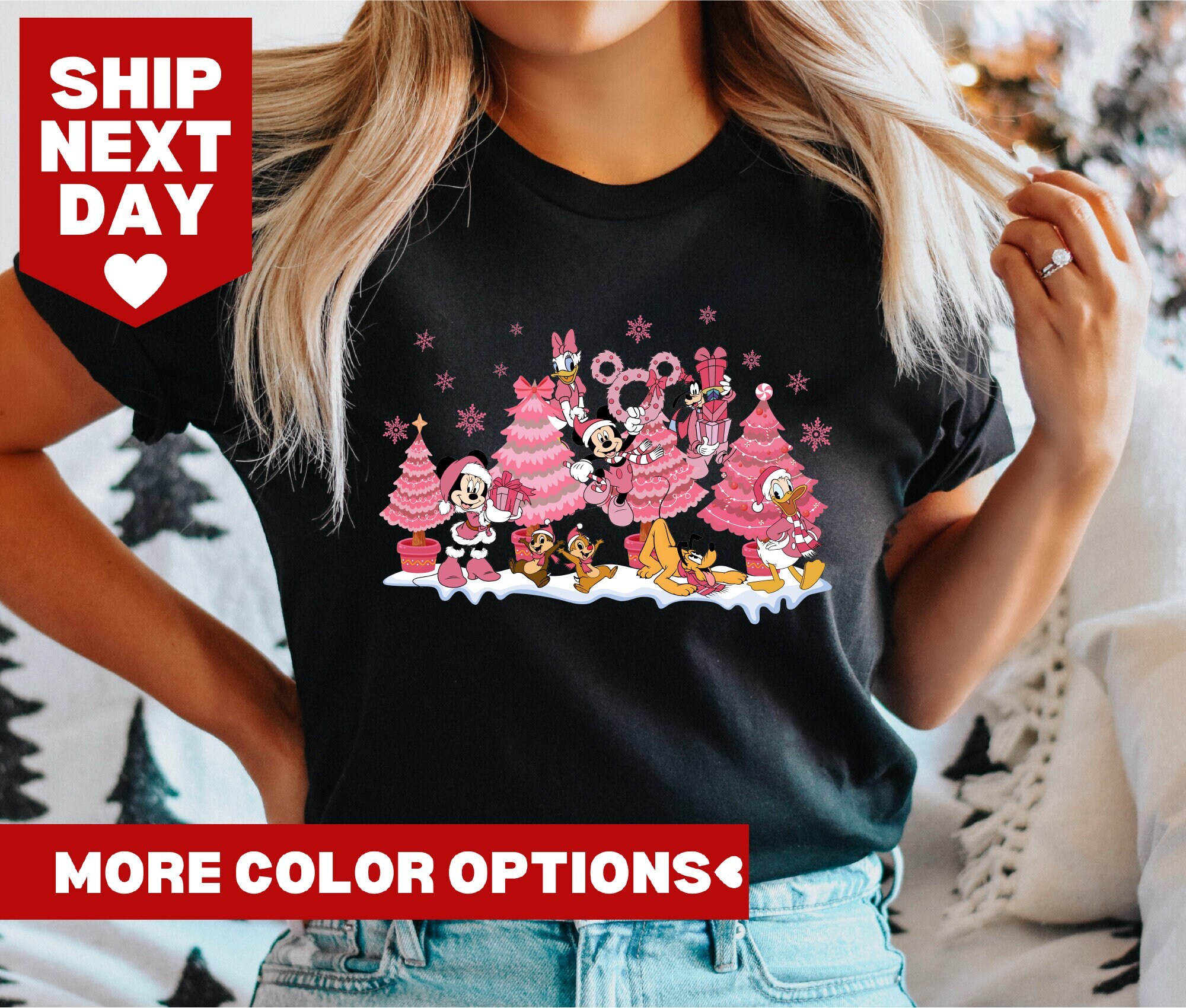 Mickey And Friends Christmas Shirt, Disney Christmas Shirt, Very Merry Disney Christmas Party Shirt, Disney Christmas Matching Shirt