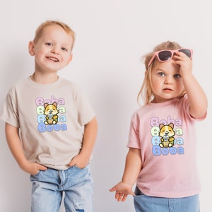 Boba and Corgi Kids Shirt, Boba Tea Shirt, Boba Childrens Tshirt, Boba T-Shirt, Cute Corgi T Shirt, Kawaii Corgi Boba Shirt, Cute Boba Shirt