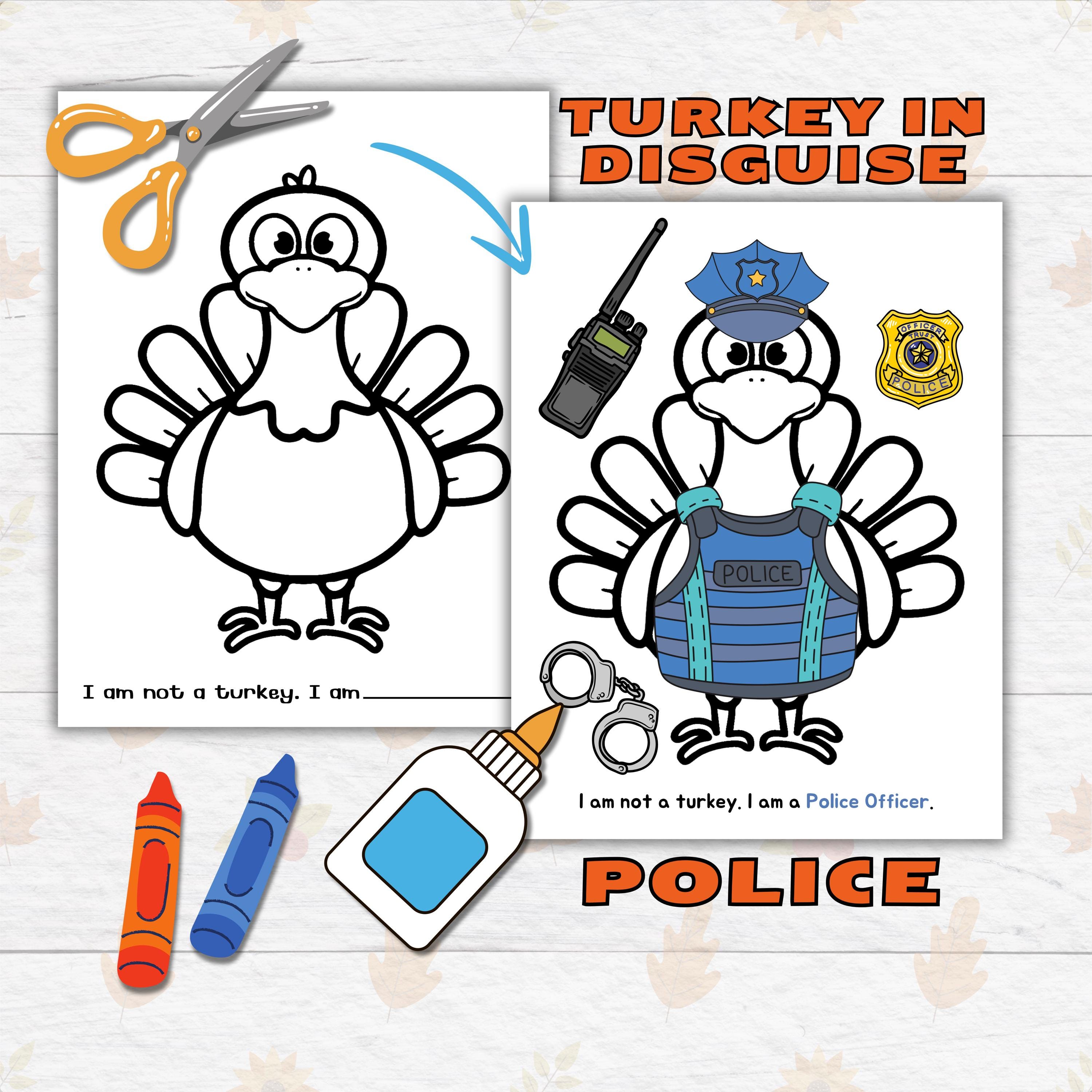 disguise a turkey thanksgiving printable craft for kids and