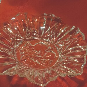 Vintage Federal Glass Co. Fruit Bowl, Pioneer Intaglio Pattern