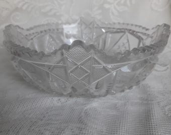 Vintage Decorative Glass Bowl
