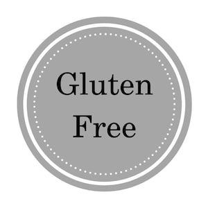Gluten Free Sticker Template Printable Label Kitchen Jar Storage Container Tag Celiac Safe Food Identifier Allergy Digital Download Pantry