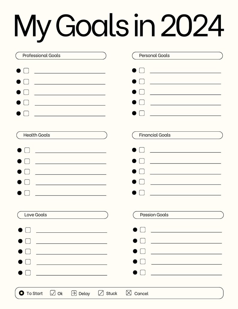 Basic Objective Planner Goal Action Planner Productivity Tracking System Organization Effective ...