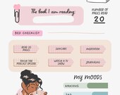 Bedtime Routine Planner Sleep Tracker Printable Template Evening Checklist Organization System Adhd Friendly Daily Habit Journal Nighttime