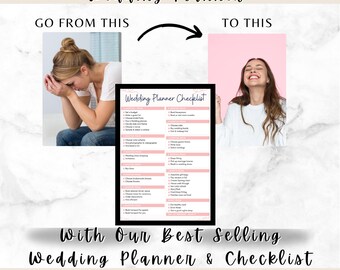 Wedding Planning Guide Bride Checklist Organizer Binder Wedding Detail Marriage Preparation Notebook System Organization Tool Elegant