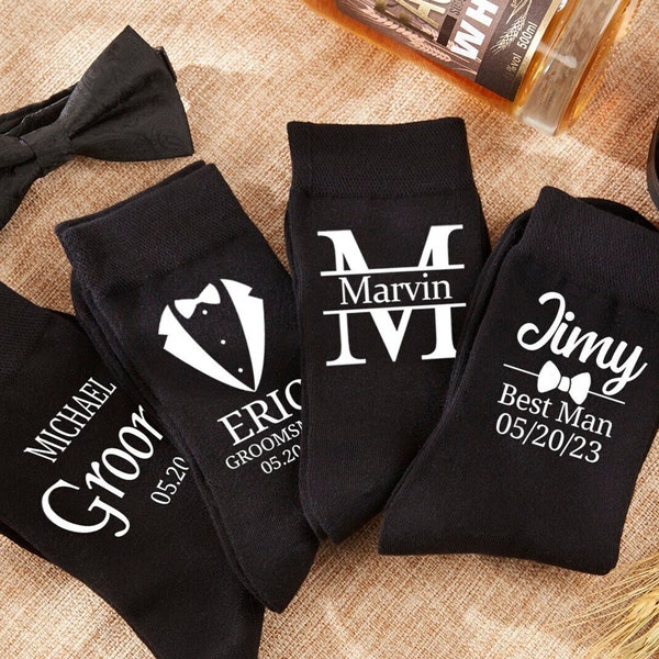 Groomsmen Socks - Etsy