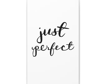 Pozytywne potwierdzenie Inspirująca sztuka ścienna Inspirująca afirmacja Wystrój domu Elegancki prezent dla niej Luksusowy prezent Dekoracja biura Sztuka na płótnie