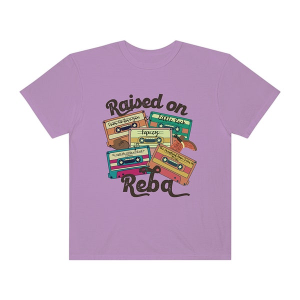 T-shirt Raised on Reba Unisex Comfort Colours