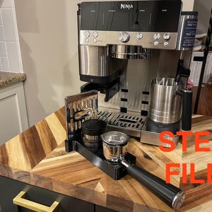 Ninja Luxe Cafe Portafilter/Tamper/Funnel/Tray Holder STEP FILE