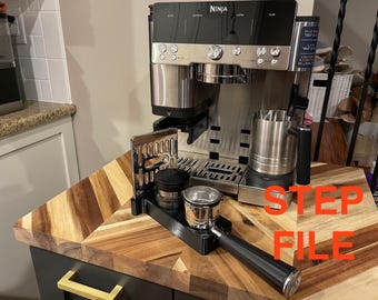 ポルタフィルター/タンパー/ファネル/トレイホルダー ステップファイル