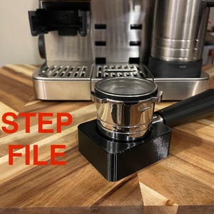 Ninja Luxe Cafe Portafilter Holder STEP FILE