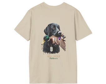 Retriever Doing Work Unisex Soft-Style T-Shirt
