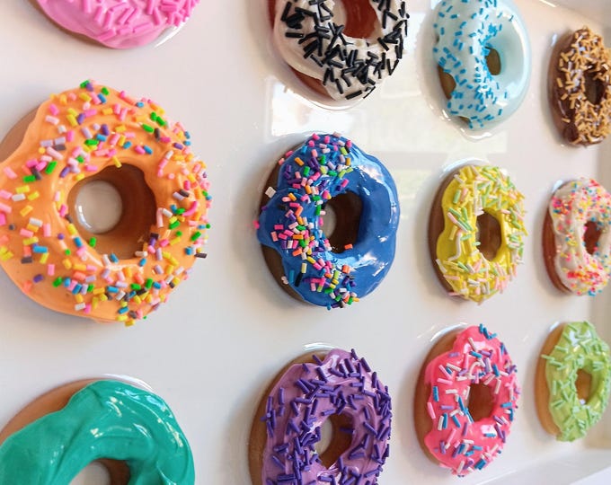 Donut Pop Art Sculpture