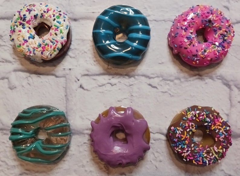 Donut Pop Art Sculpture Colorful Donut Wall Art Dozen Etsy